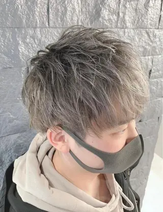 カラー メンズ 工藤 純也のヘアスタイル