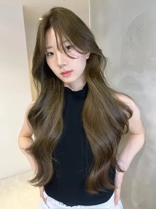 ロング 海野翔吾🇨🇳 ワンホンレイヤーのヘアスタイル