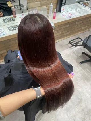 ロング 🌸cocomi🌸 透明感カラー🩶パリのヘアスタイル