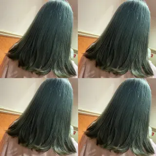 ミディアム カラー Minami. 🩵 再現性特化ヘアのヘアスタイル