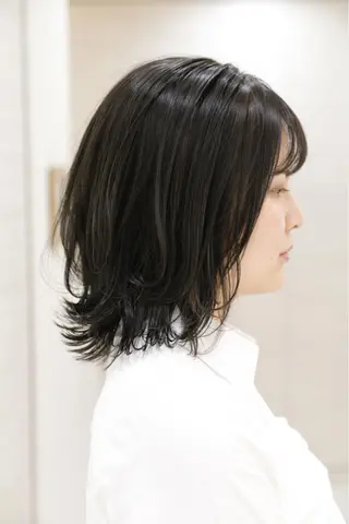 ミディアム カラー 斉藤 貴也のヘアスタイル