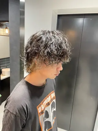 パーマ メンズ イケメン製造機 🔥上原沙羅🔥のヘアスタイル