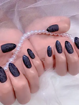 ネイル シェアサロンLei.g(レイジー)所属・3Dアートネイル💗 都築レナのネイルデザイン