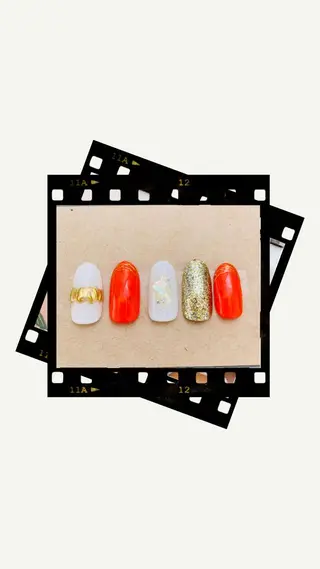 ネイル ECLAT エクラ所属・寺山 千鶴のネイルデザイン