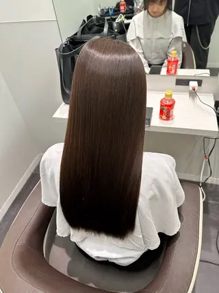 セミロング Wisteria所属・美髪特化✨ 伊織✨縮毛矯正✨のヘアスタイル