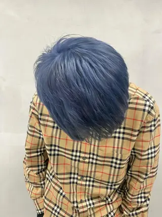 ショート カラー メンズ 🩷ハイトーン透明感 レイヤー🩷ユリカのヘアスタイル