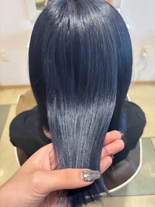 ミディアム カラー ベージュカラー⌇﻿ くびれヘア.𐙚心音のヘアスタイル