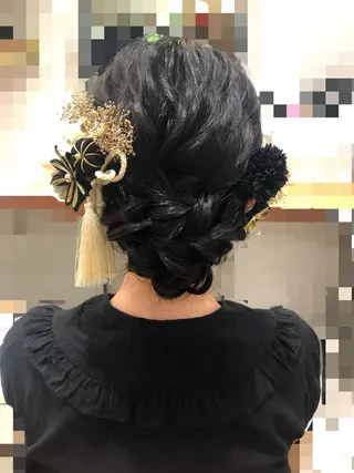 セミロング ヘアセット☆アレンジ Ayumiのヘアスタイル