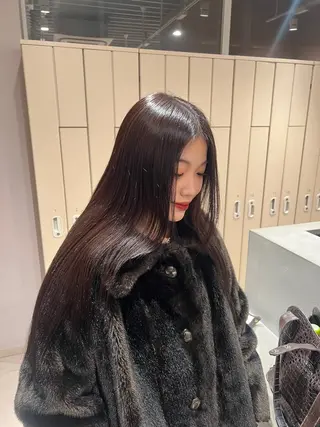 ミディアム カラー aya / ニュアンスカラーのヘアスタイル