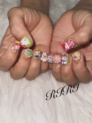 ネイル riri オーナーのネイルデザイン