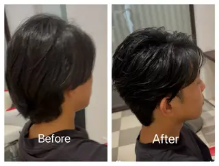 メンズ 山田 みかのヘアスタイル