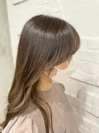 ロング ヘアアレンジ 【ピンク/韓国ヘア/ ヘアセット】亜海のヘアスタイル