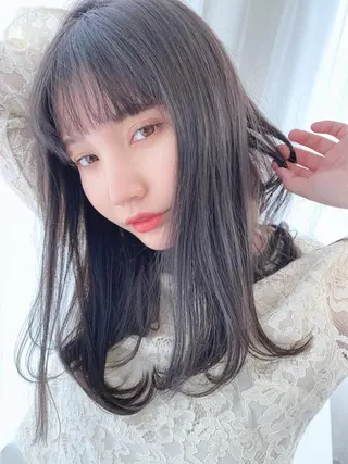 セミロング 渡邊 拓也のヘアスタイル