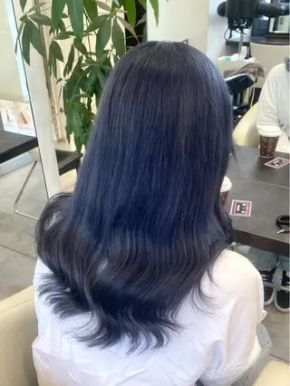 ロング カラー ハイトーン/髪質改善 /韓国SUZUKAのヘアスタイル