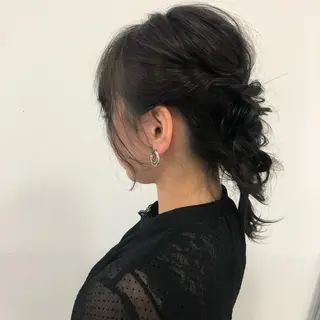 セミロング GLROW haruhiのヘアスタイル