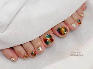 ネイル Shimmer Asakoのネイルデザイン