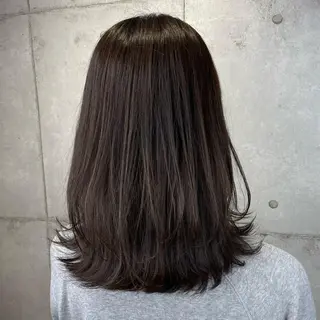 セミロング newi宮崎 akioのヘアスタイル