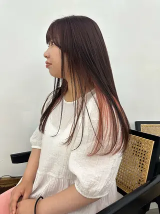 ロング カラー OLSEN D.B.A BALLOON HAIR所属・さとう あやかのヘアスタイル