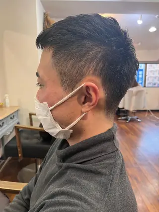 メンズ レイヤーカット ✨️進藤ひかりのヘアスタイル