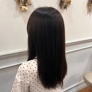 ロング カラー よしだ しおりのヘアスタイル