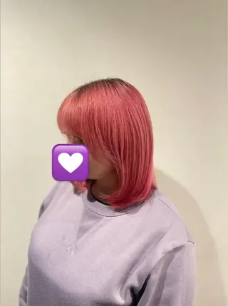 ミディアム perfumeby afloat羽南のヘアスタイル