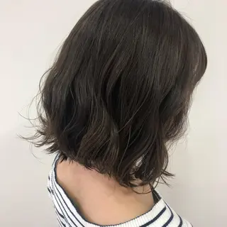 ミディアム GLROW haruhiのヘアスタイル