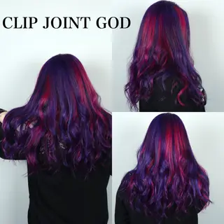 ロング カラー 秋葉 洸平のヘアスタイル