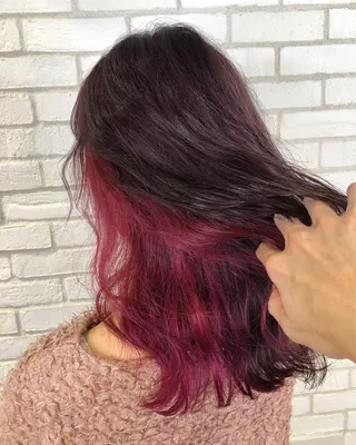 セミロング カラー パーマ ヘアアレンジ メンズ キッズ ネイル マツエク・マツパ 新宿/髪質改善/ 美髪矯正✨浅江通友のヘアスタイル