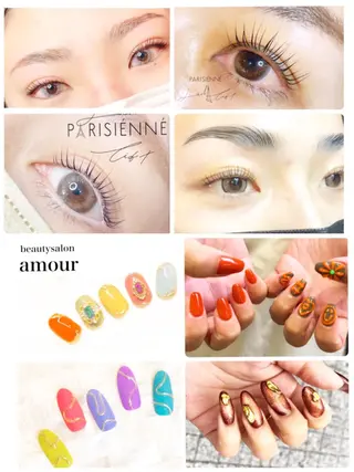 ネイル マツエク・マツパ アイブロウ amour 平塚所属・amour 平塚店のネイルデザイン