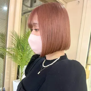 カラー 渋谷🎨ハイトーン× エクステ🎨レンのヘアスタイル