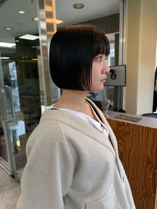 ショート カラー 伶風/ボブ/ ハッシュカットのヘアスタイル