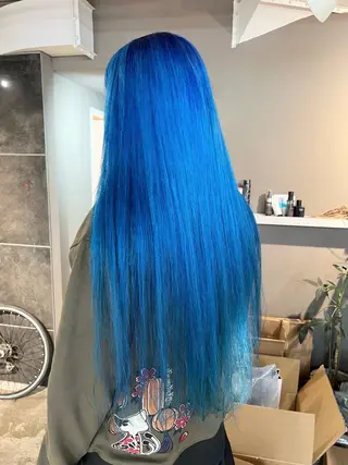 ロング カラー daiki 原宿のヘアスタイル