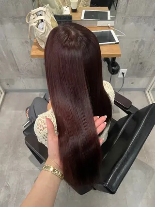 ロング ayano /レイヤー/艶カラーのヘアスタイル