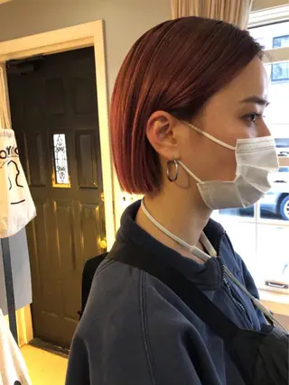 ショート カラー NOUN所属・eri kinjoのヘアスタイル