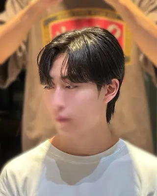 ショート パーマ メンズ YUKI🇰🇷 カルマ／ダウンパーマのヘアスタイル