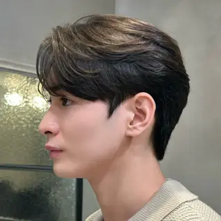 メンズ 池袋/韓国メンズヘア ❤️💙軸丸みうのヘアスタイル
