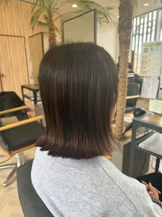 ミディアム disco hair AVEDA所属・中島 姫翠のヘアスタイル