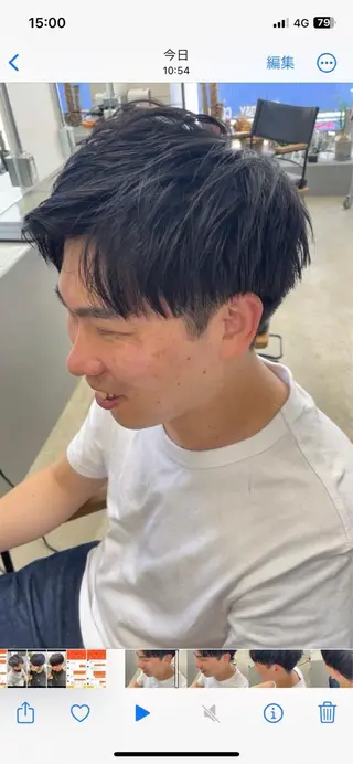 パーマ メンズ メンズ専門サロン wokeのヘアスタイル