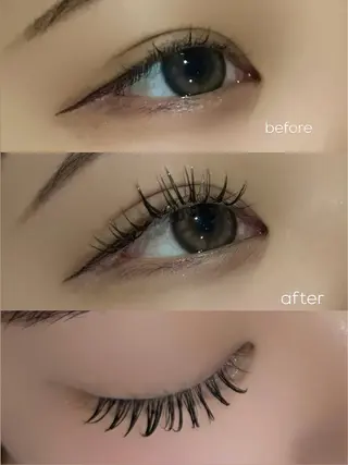 マツエク・マツパ Sol nail & eyelash所属・松田 千佳のマツエク・マツパデザイン