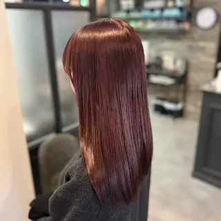 セミロング カラー Dia ‎ アキヨシ ミユのヘアスタイル