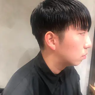 メンズ 柔らかブラウン/顔周 りレイヤー♡ユウシのヘアスタイル