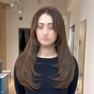 ロング MEGULI所属・新田 琴美/ モデル様大募集中♡のヘアスタイル