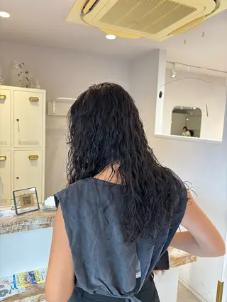 パーマ yu- naのヘアスタイル