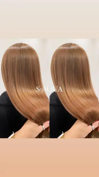 ロング カラー ヘアアレンジ 🌻Insta指名 NO.1🌻Shoのヘアスタイル