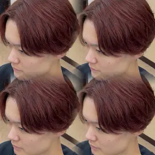 ミディアム メンズ 焼津メンズパーマ特化 大石雄生のヘアスタイル