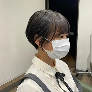 ショート パーマ runa ショート/ボブのヘアスタイル