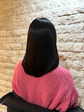 セミロング HONOKA /透明感カラーのヘアスタイル