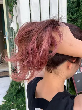 ミディアム カラー nico  原宿所属・nico【代表】 市川　拓也のヘアスタイル