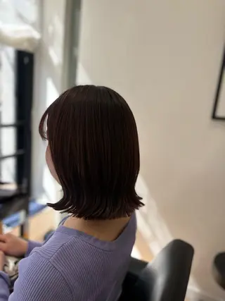 ミディアム 浜崎 千亜のヘアスタイル