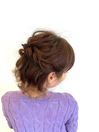 ショート ヘアアレンジ Hair Atelier P's 【ピース】所属・Kaori / P’s 渋谷のヘアスタイル